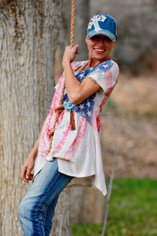 American Flag Top