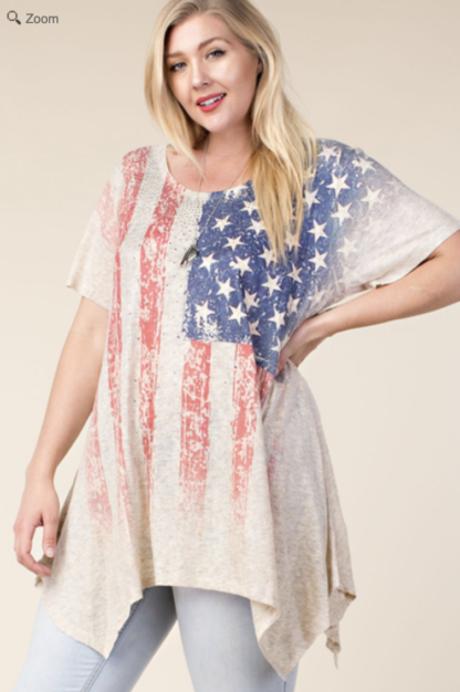 American Flag Top