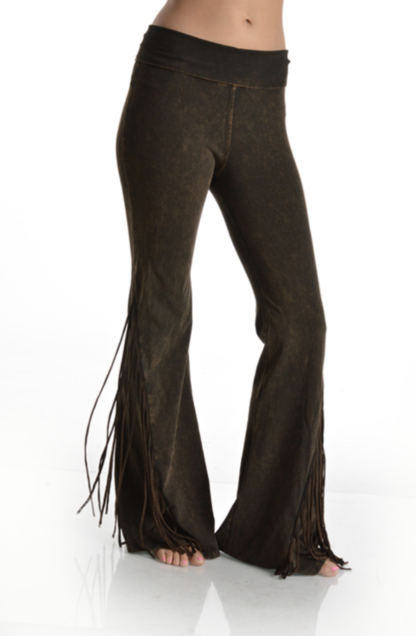 Fringe Yoga Pants