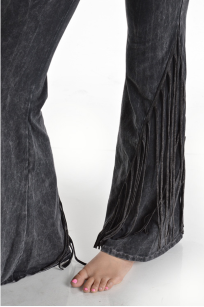 Fringe Yoga Pants