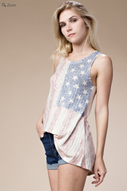 American Flag Top