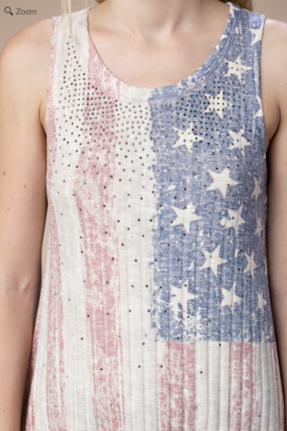 American Flag Top