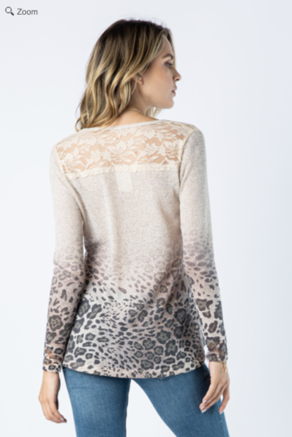 Animal Print Long Sleeve