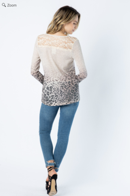 Animal Print Long Sleeve