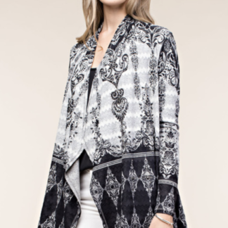 Western Sublimated Cardigan