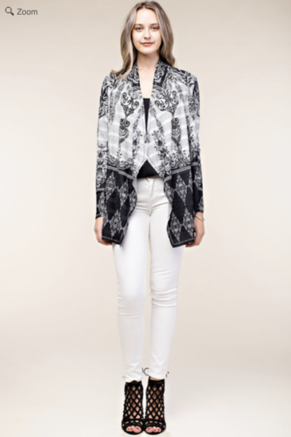 Western Sublimated Cardigan