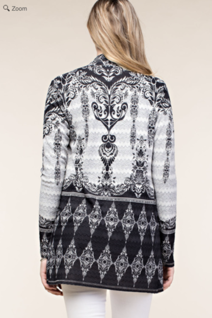 Western Sublimated Cardigan