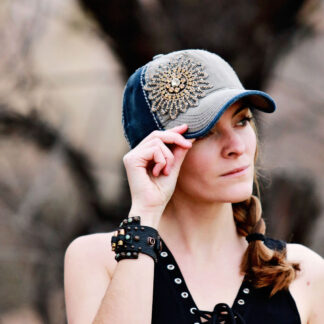 Crystal Flower Ball Cap