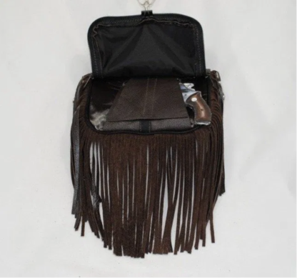 Fringe and Floral Hip Bag