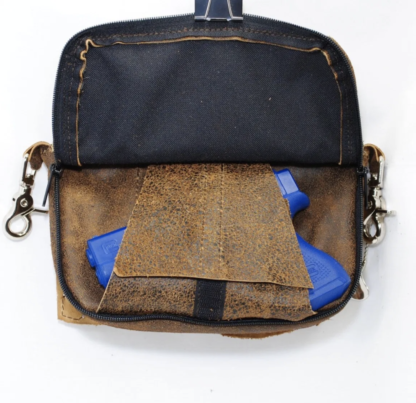 Vintage Bomber Concealed Carry Purse