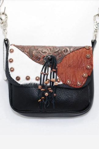 Mahogany Leaf Hip Bag