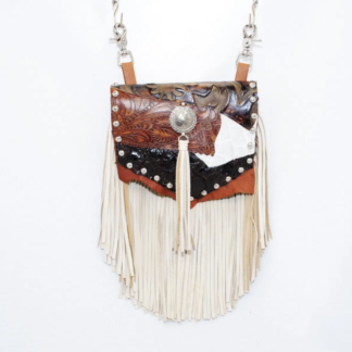 Multi Leather Hip Bag