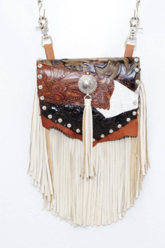 Multi Leather Hip Bag