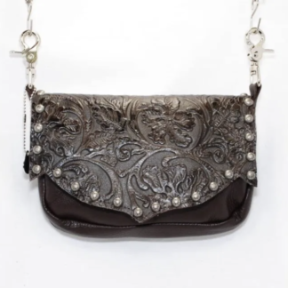 Oak Leaf Leather Purse