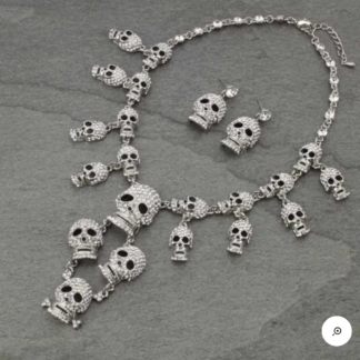 Crystal Skull Necklace