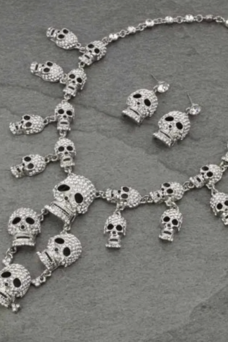 Crystal Skull Necklace