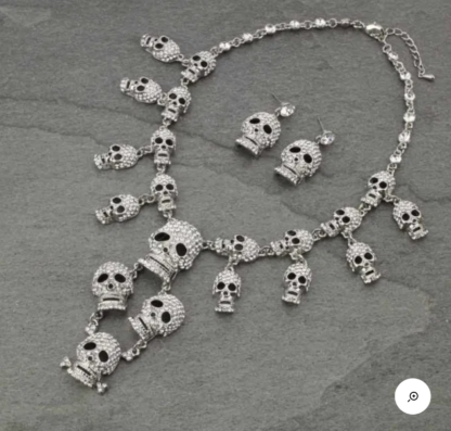 Crystal Skull Necklace