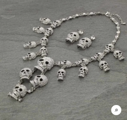 Crystal Skull Necklace