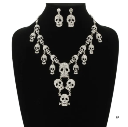 Crystal Skull Necklace