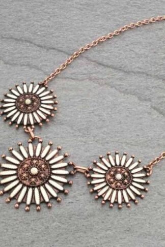 Western Concho Necklace