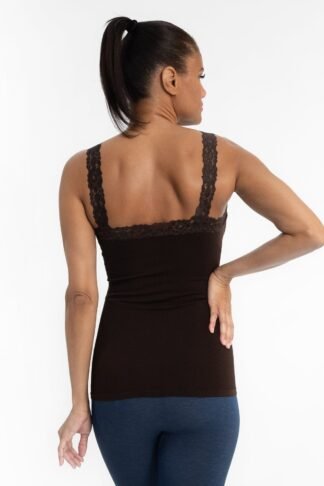BLACK LACE CAMI