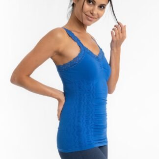ROYAL BLUE LACE CAMI
