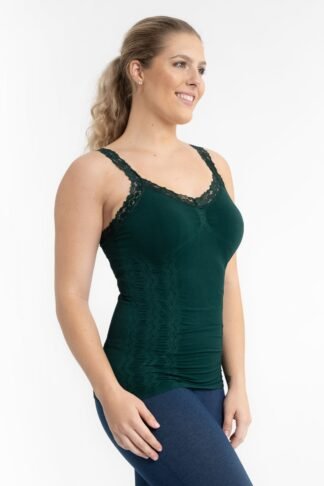 EVERGREEN LACE CAMI