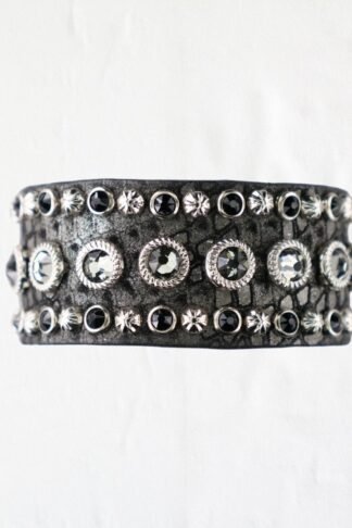 Rowdy Cowgirl Black Leather