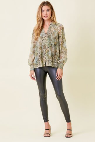 Mystree - Leo Pintuck Blouse