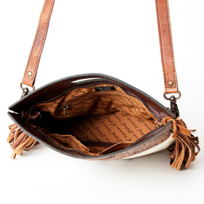 American Darling- Buck in Horse Crossbody Genuine Western Leather Bag - Image 3