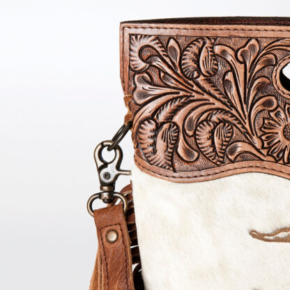 American Darling- Buck in Horse Crossbody Genuine Western Leather Bag - Image 2