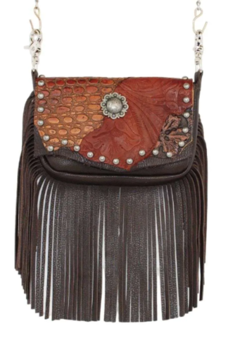 Hip Bag – Full Fringe Concealed Carry Purse with Bohemian Flair